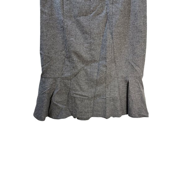 Banana Republic Gray Flared‎ Hem Skirt - Picture 7 of 8